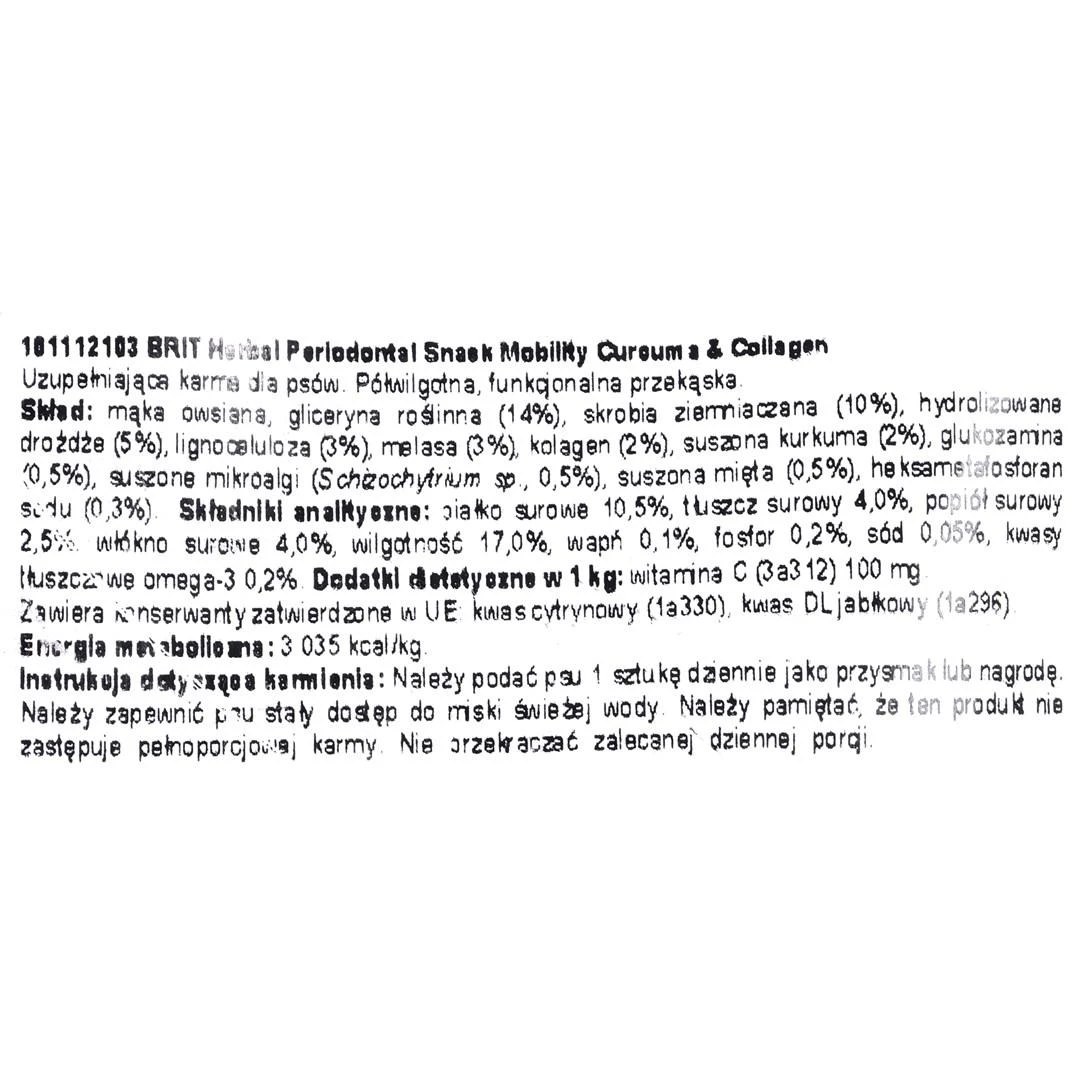 Šunų Skanėstai - Brit Dental Stick Mobility 251 G