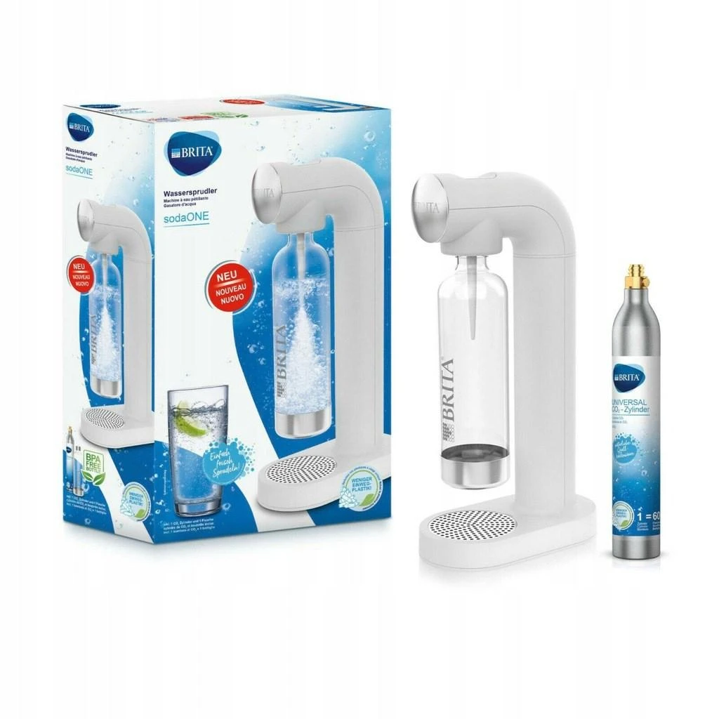 Brita sodaOne baltas Soda Maker Set
