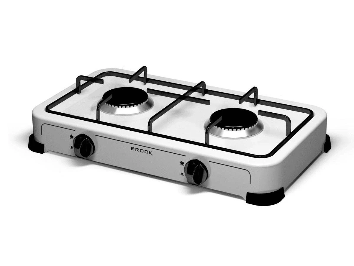 Mini viryklė Brock GS 002 W, balta