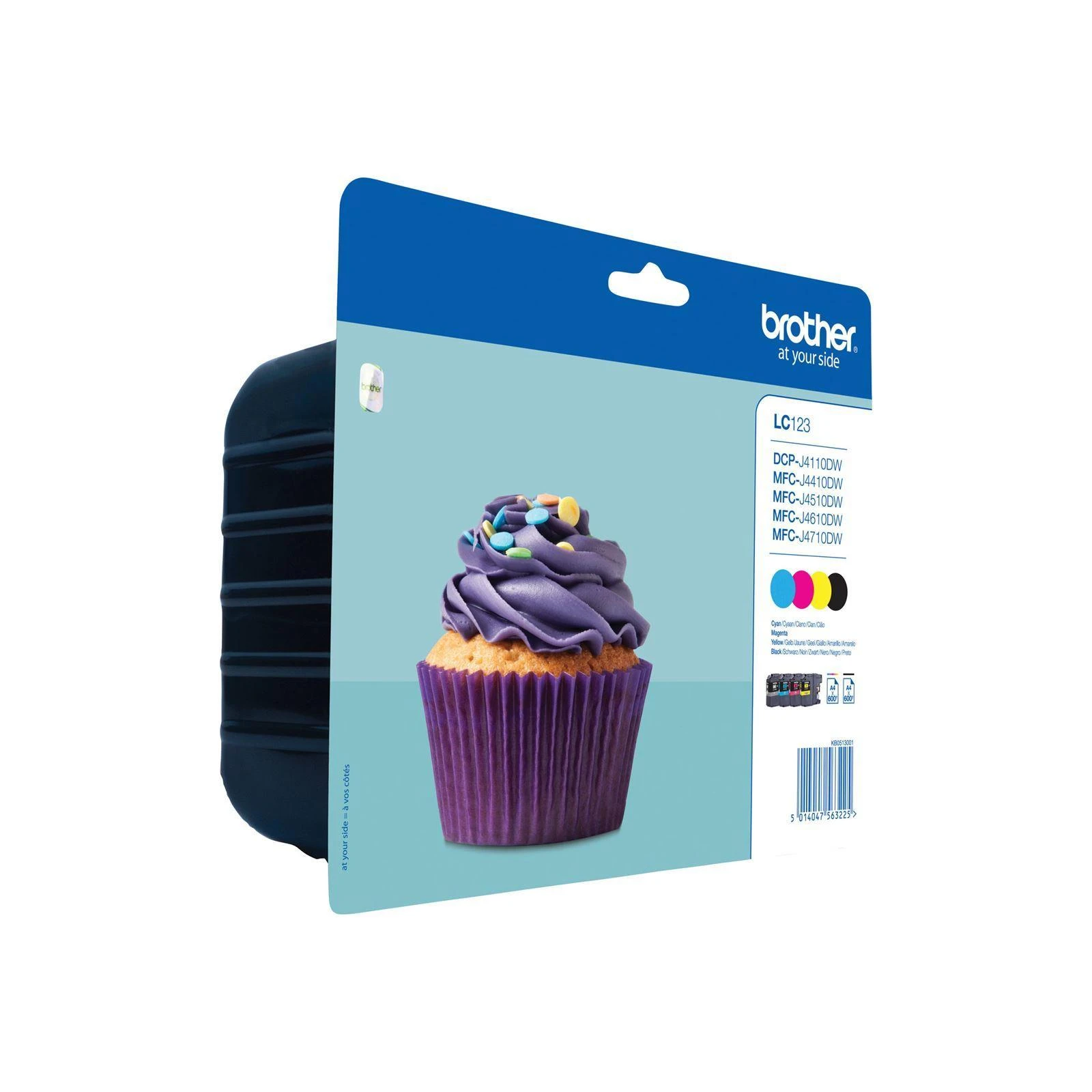 Rašalo kasetė Brother LC123VALBP CMYK | MFC-J4510DW