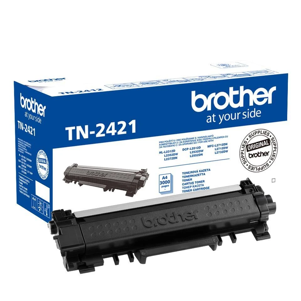 Toneris Brother TN2421 (original TN-2421, 3000 pages, juodas)