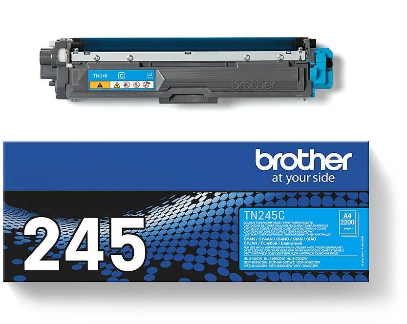 BROTHER TN-245C TONERIS HIGH CYAN 2200P