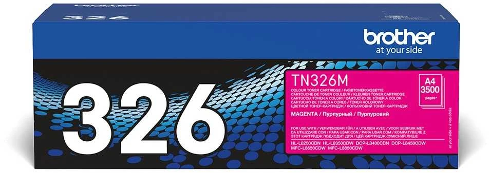 BROTHER TN-326M TONER HIGH MAGENTA 3500P