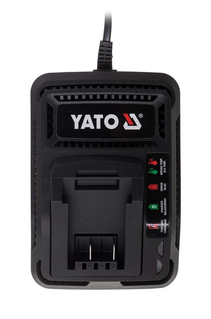 YATO Akumuliatorinis bešepetėlinis smūginis veržliasūkis YT-82806, Li-ion, 18V, 1x3.0 Ah, 700Nm, 1/2"