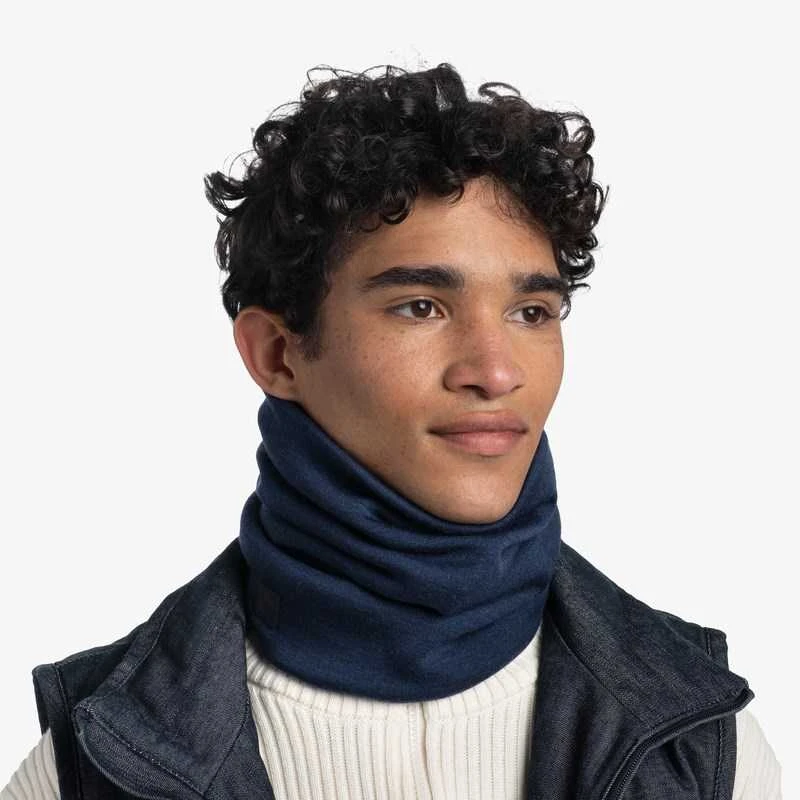 Kaklaskarė BUFF Heavyweight Merino Wool Solid Denim