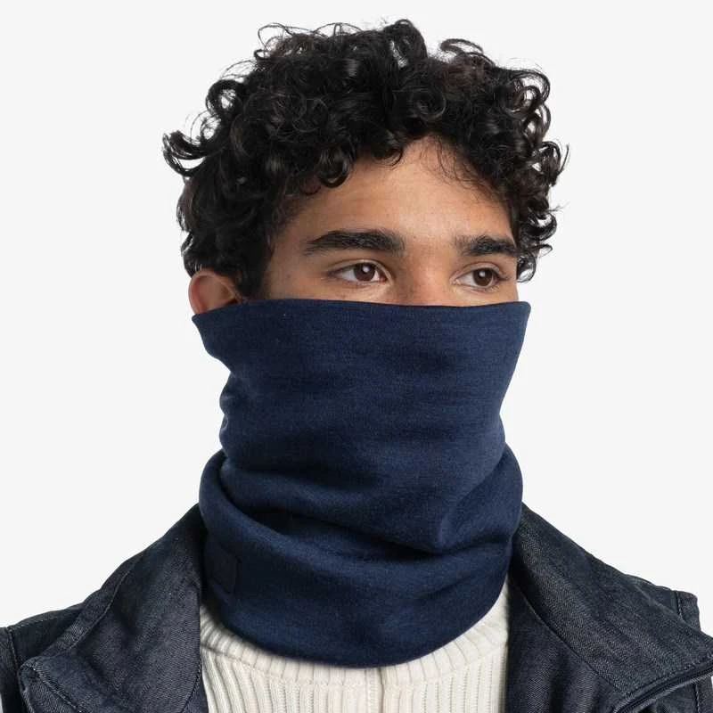 Kaklaskarė BUFF Heavyweight Merino Wool Solid Denim