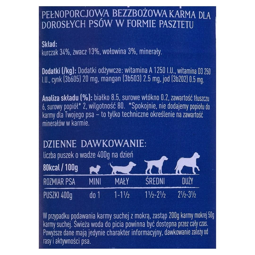 Šunų Maistas - Butcher's Original Tripe Mix Rumen Pate 400g