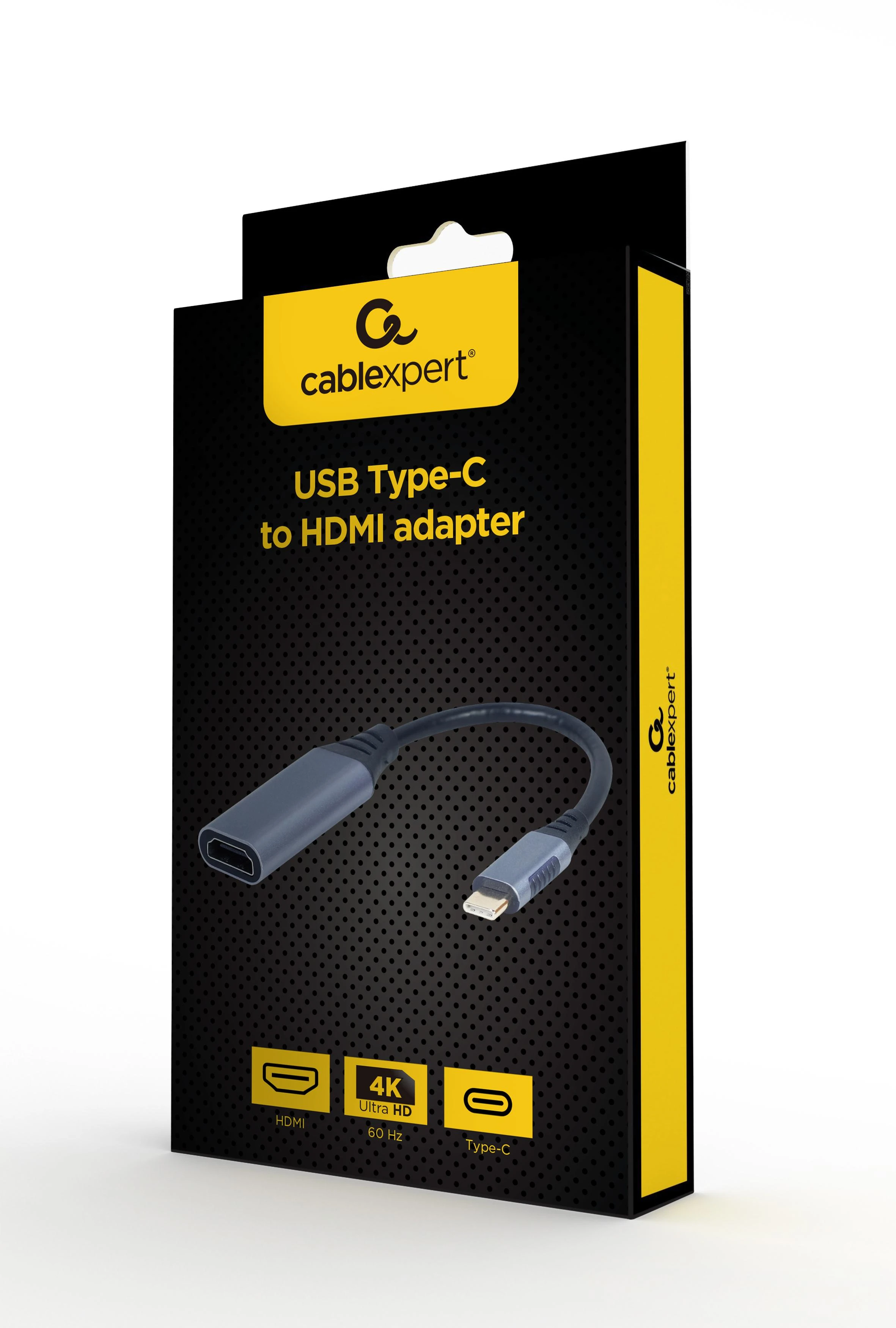 GEMBIRD A-USB3C-HDMI-01 USB Type-C į HDMI ekrano adapterio erdvės pilkas