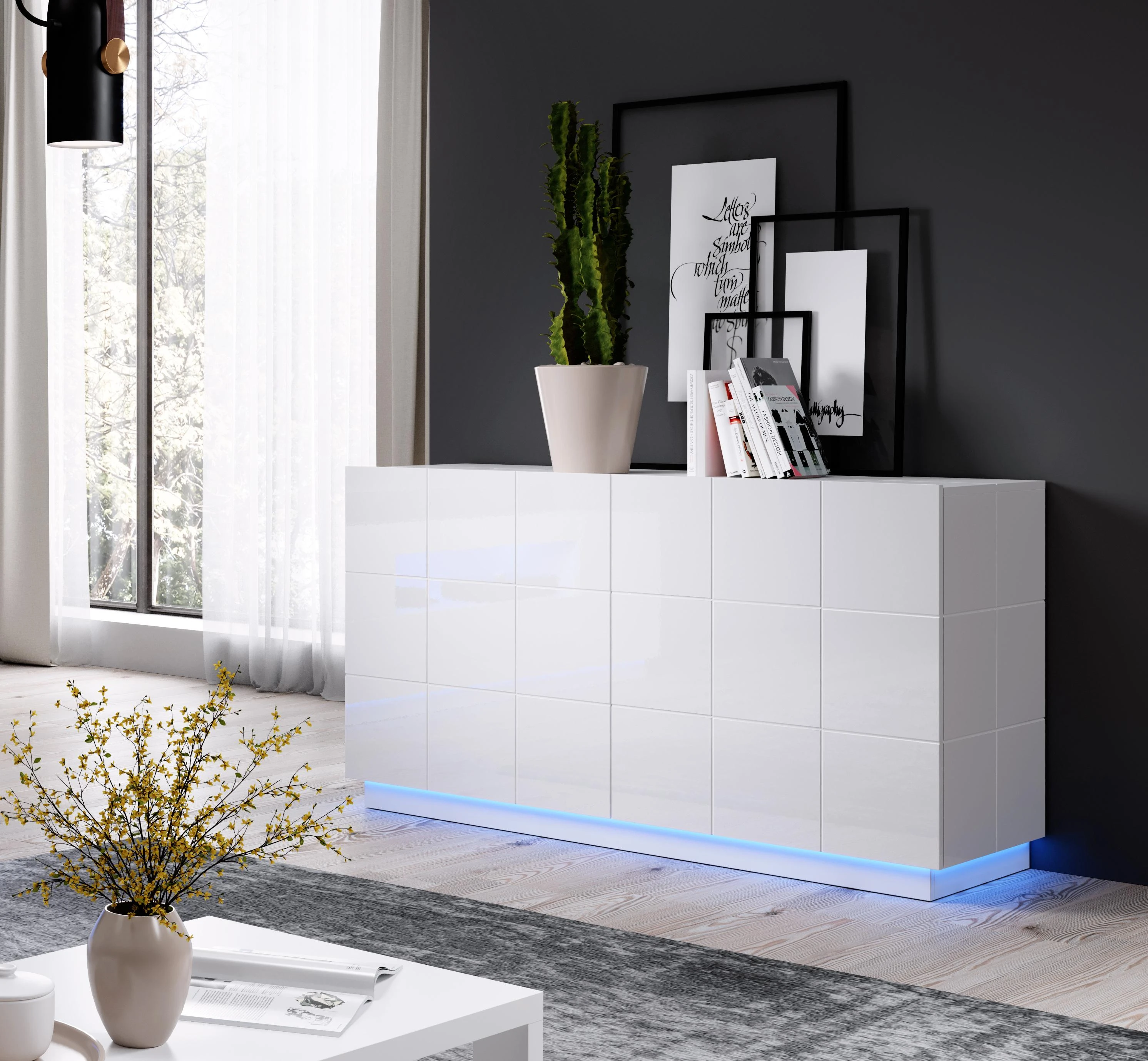 Cama Meble Apšvietimo Įrenginys - Cama REJA 2D Mėlyna