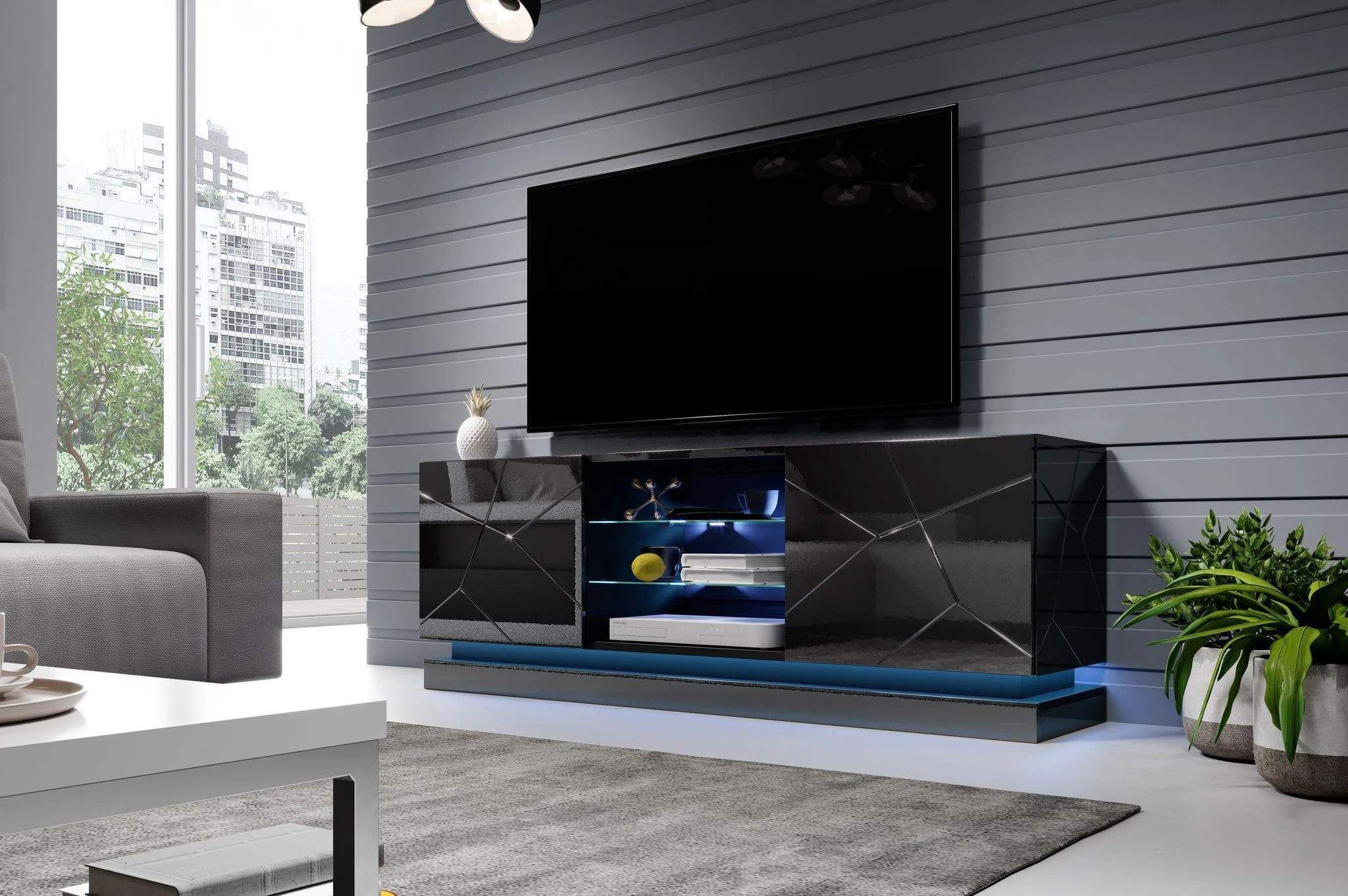 Cama Meble Apšvietimas - Cama QIU 160 RGB
