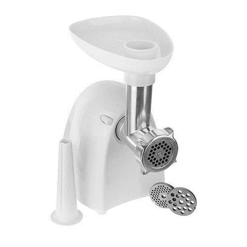 Mėsmalė Camry | CR 4802 | Baltas | 600-1500 W | Greičių skaičius 1 | Middle size sieve, mince sieve, poppy sieve, plunger, sausage filler, vegatable attachment.