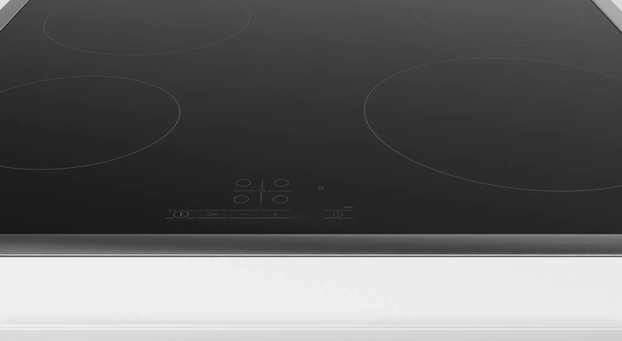 Bosch PKE645BB2E Serija 4, Elektrinė kaitlentė, 60 cm, kaitlentė su plieniniu rėmu