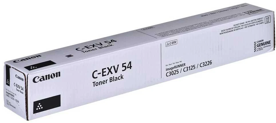 Canon C-EXV 54 (1394C002) Lazerinė kasetė, Juoda