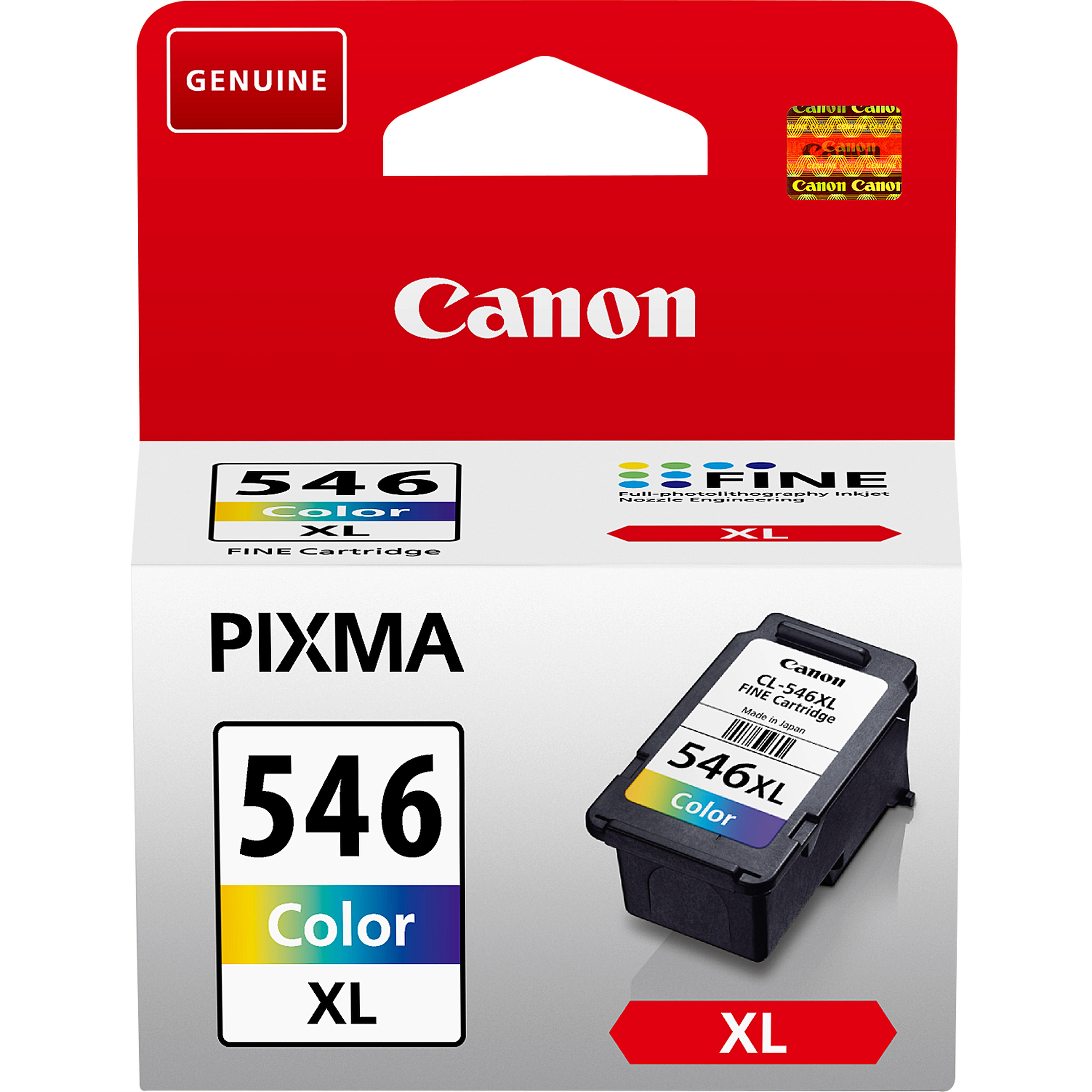 CANON 1LB CL-546XL spalvoto rašalo kasetė didelės talpos 13 ml 300 puslapių 1 pak.