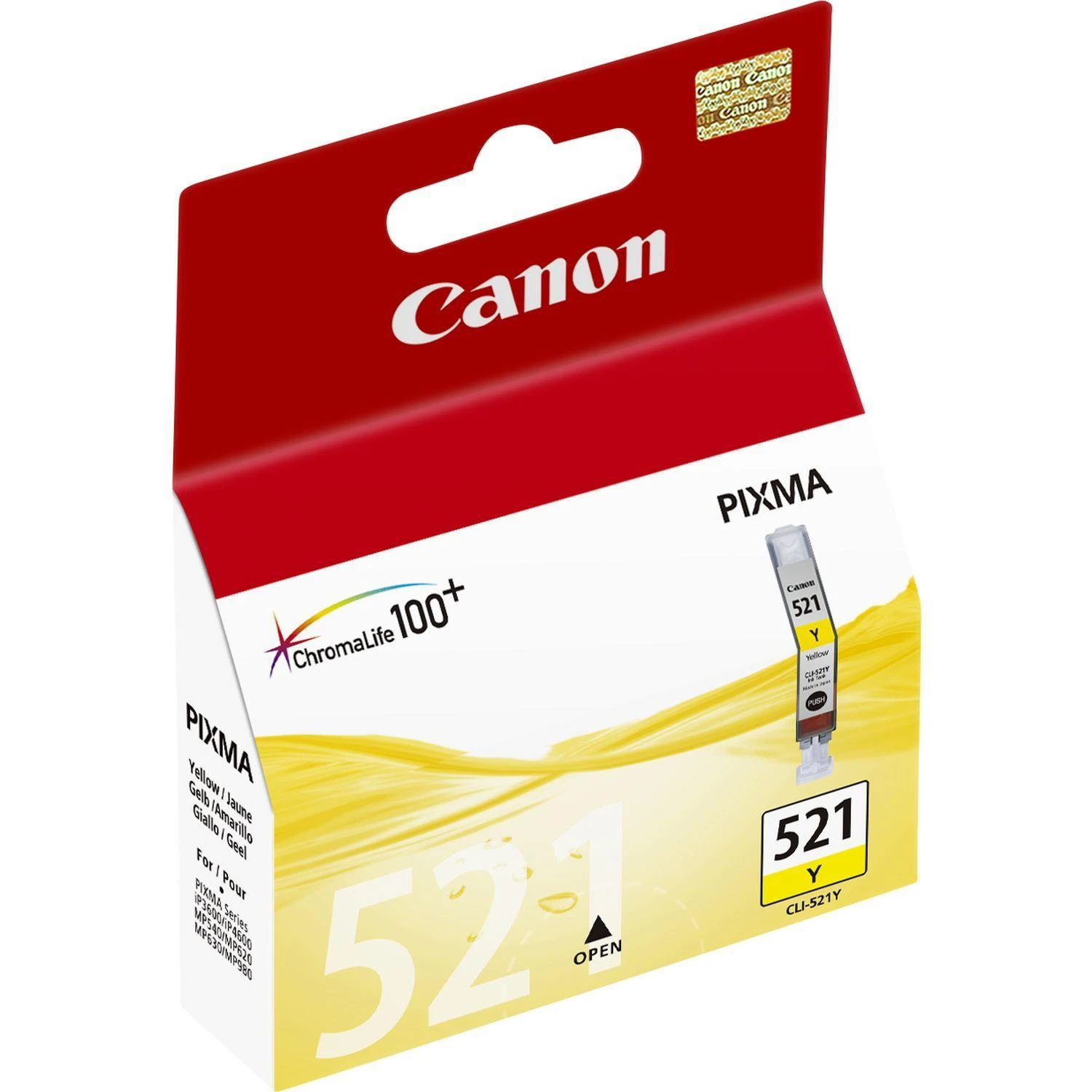 CANON CLI-521Y geltonos spalvos rašalinė