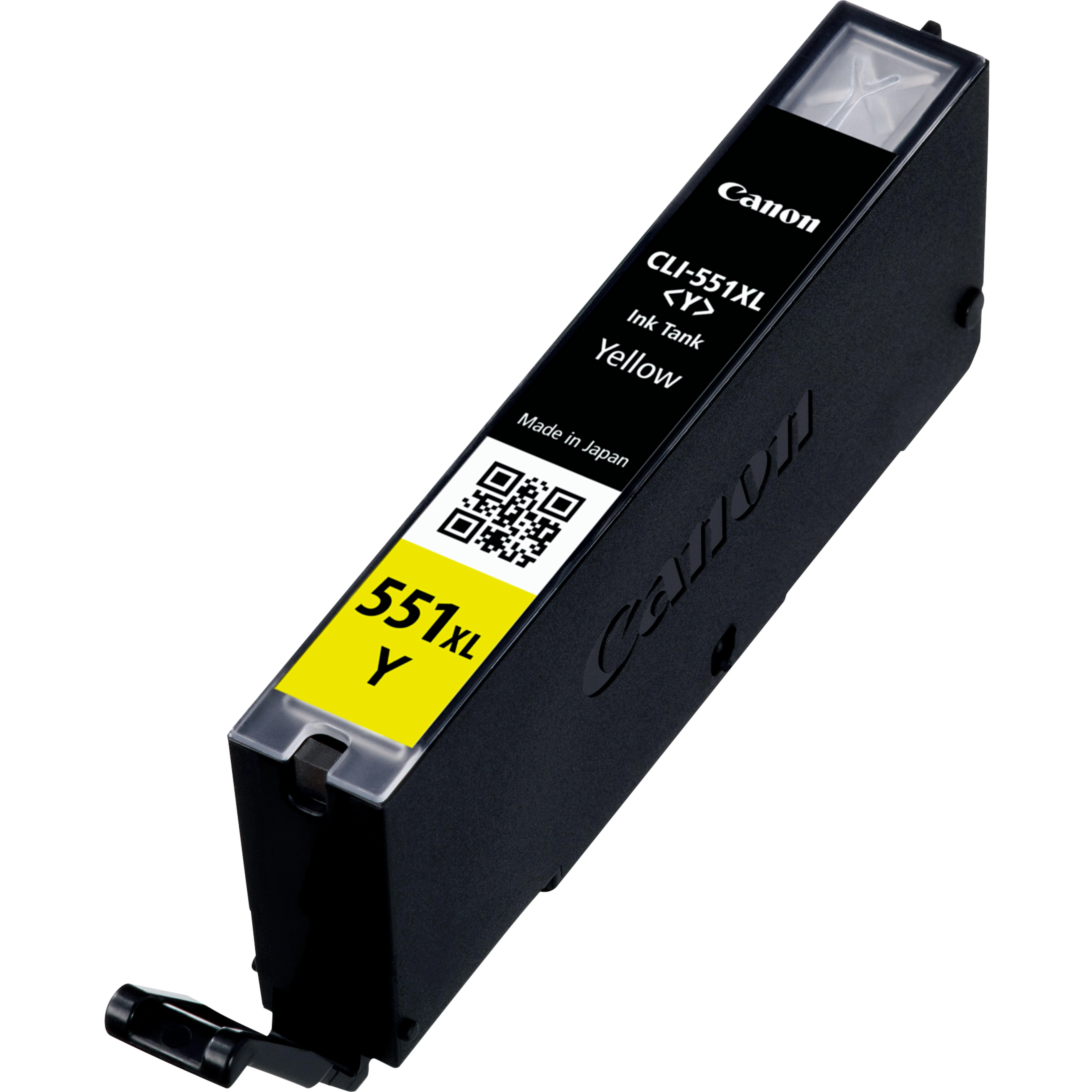 CANON 1LB CLI-551XLY rašalo kasetė geltona didelės talpos 700 puslapių 1 pakuotė XL