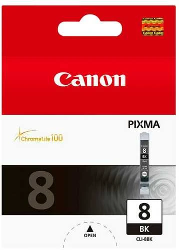 CANON 1LB CLI-8BK rašalo kasetė, juoda, standartinė talpa, 13 ml, 2,795 puslapiai, 1 pakuotė