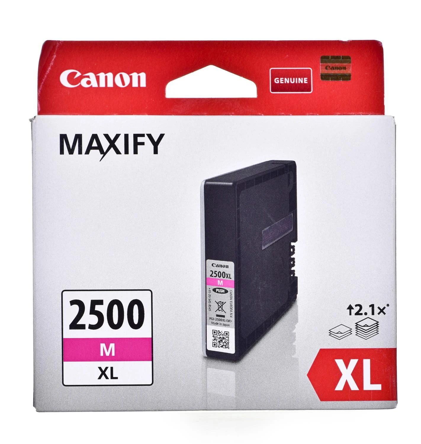 Canon PGI-2500XLM rašalo kasetė, purpurinė
