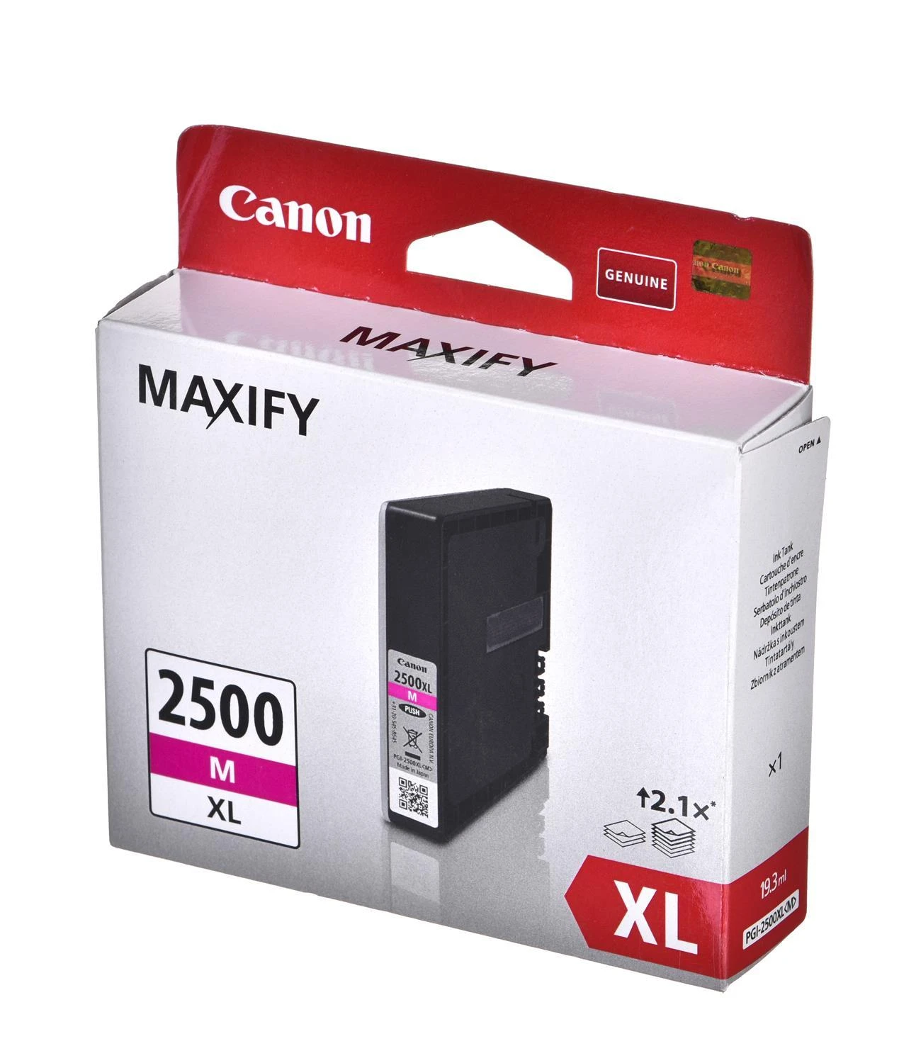 Canon PGI-2500XLM rašalo kasetė, purpurinė