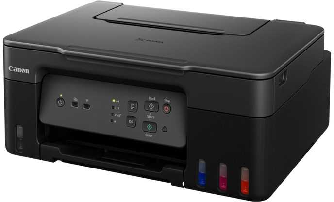 Daugiafunkcis rašalinis spausdintuvas Canon PIXMA G3430 MegaTank, spausdinimas / kopijavimas / skenavimas, spalvotas, papildoma rašalo talpykla, Wi-Fi