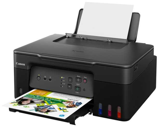 Daugiafunkcis rašalinis spausdintuvas Canon PIXMA G3430 MegaTank, spausdinimas / kopijavimas / skenavimas, spalvotas, papildoma rašalo talpykla, Wi-Fi