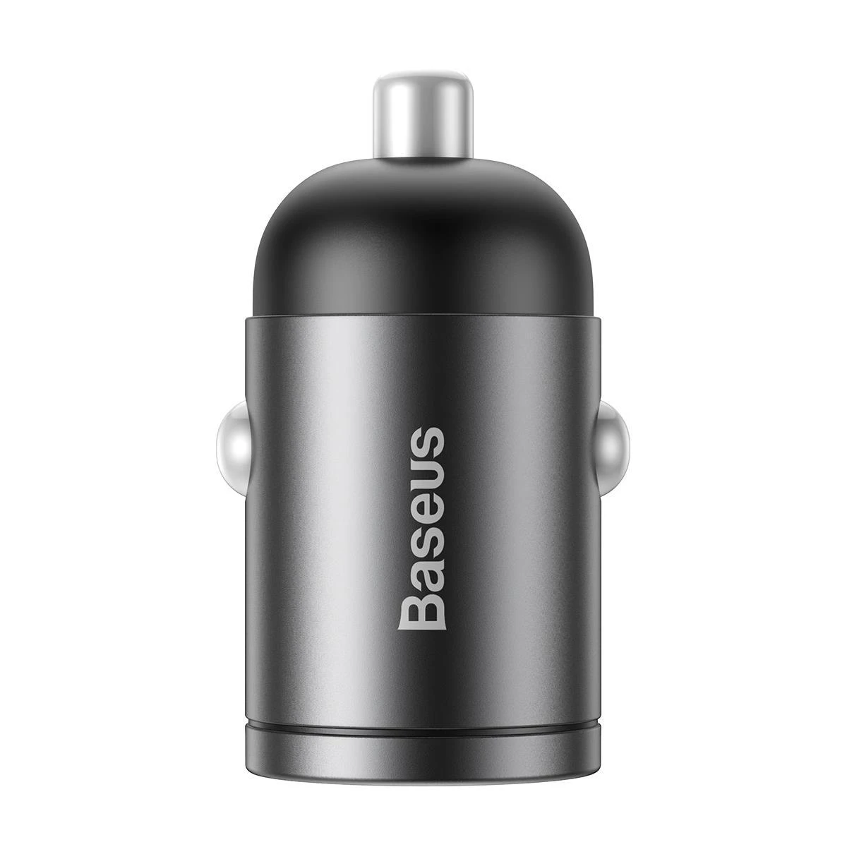 Įkroviklis automobilinis Baseus Tiny Star Mini Quick Charge Type-C to lightning 18W su 1m laidu pilkos spalvos TZVCHX-0G