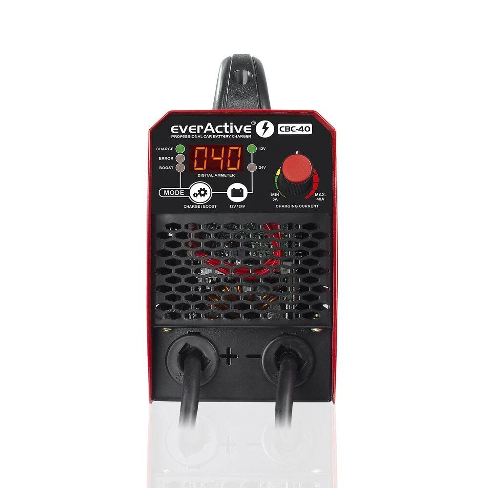 everActive automatinis inverterinis 12/24V akumuliatorių kroviklis su 300A "boost" funkcija