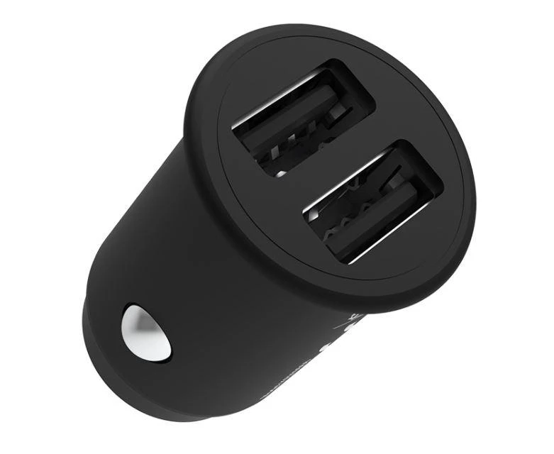 Automobilinis įkroviklis KRUX 2x USB 2.4A, 24W