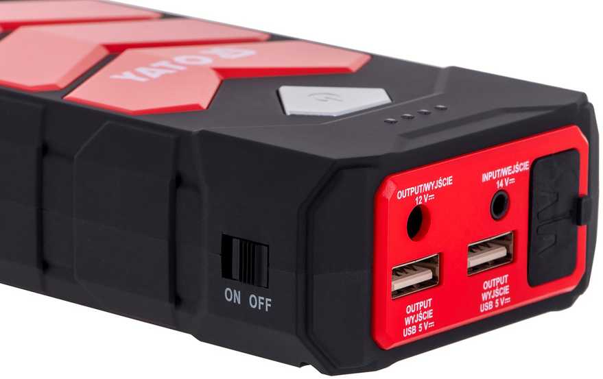 Automobilio starteris YATO YT83081 automobilio maitinimo bankas 9000