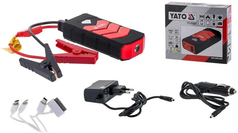 Pakrovėjas Yato Power bank; 9000 mAh