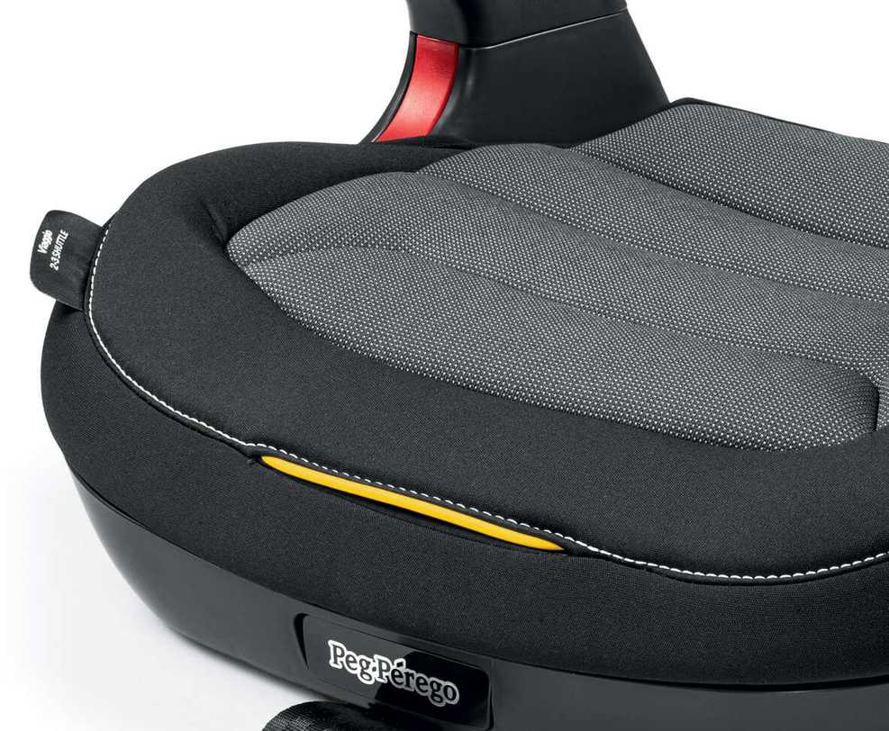 Autokėdutė PEGPEREGO Viaggio 2-3 Shuttle Crystal black 15-36