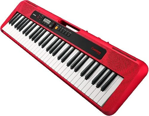 Casio CT-S200 MIDI keyboard 61 keys USB Raudona, Baltas