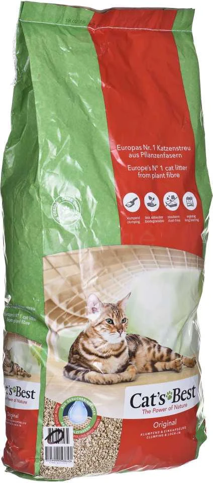 Cats Best OkoPlus Original Natūralus kraikas katėms 40L