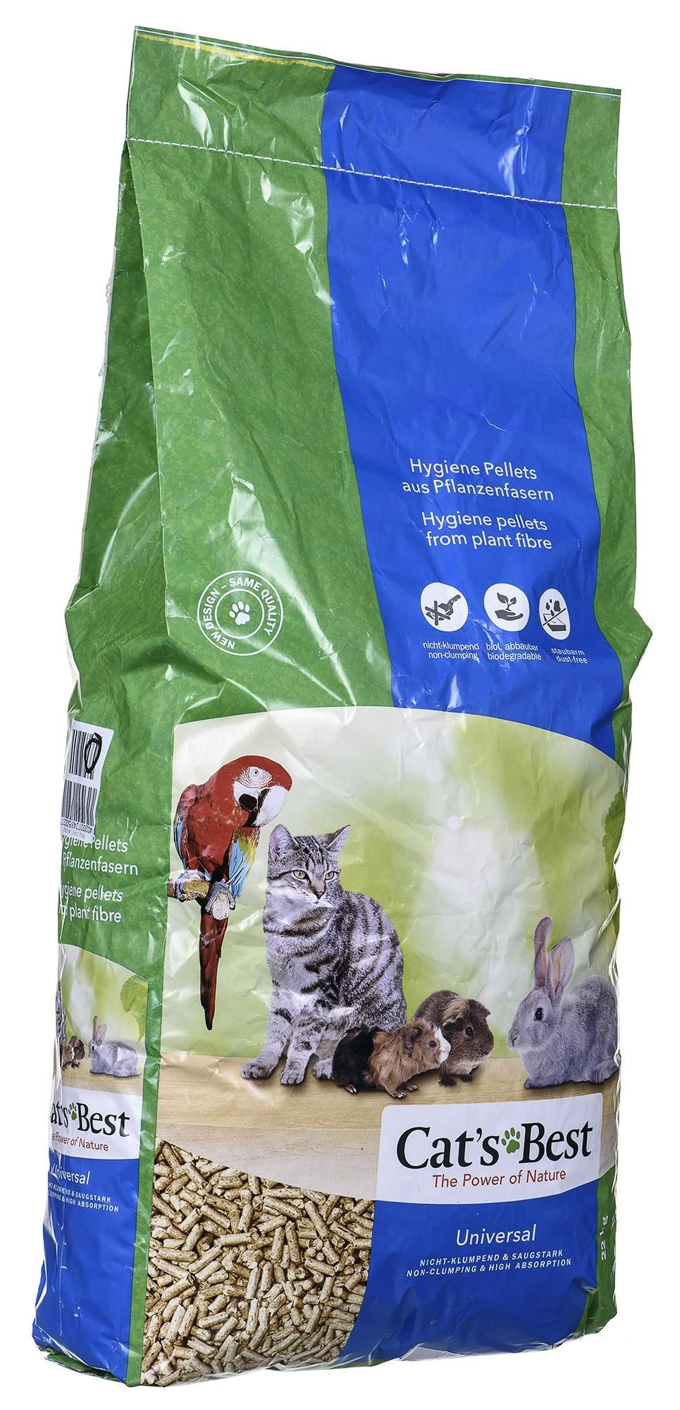 Cat's Best Universal granuliuotas natūralus universalus pjuveninis kraikas 40L