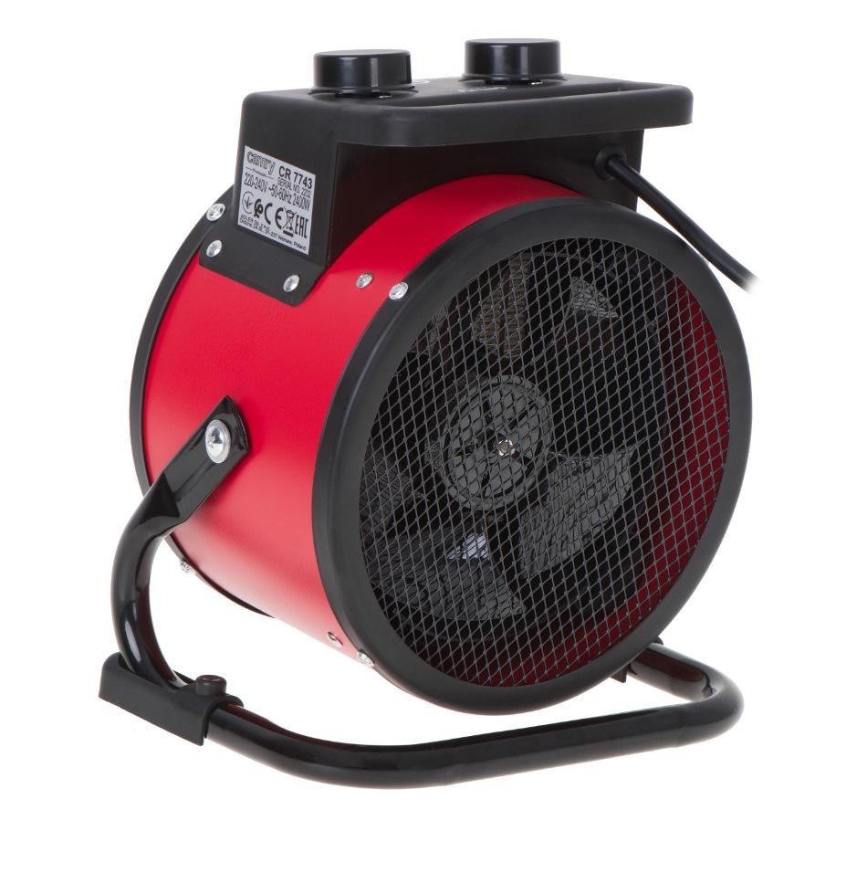 Adler Camry | Ventiliatoriaus šildytuvas | CR 7743 | Keramika | 2400 W | Galios lygių skaičius 2 | Raudona