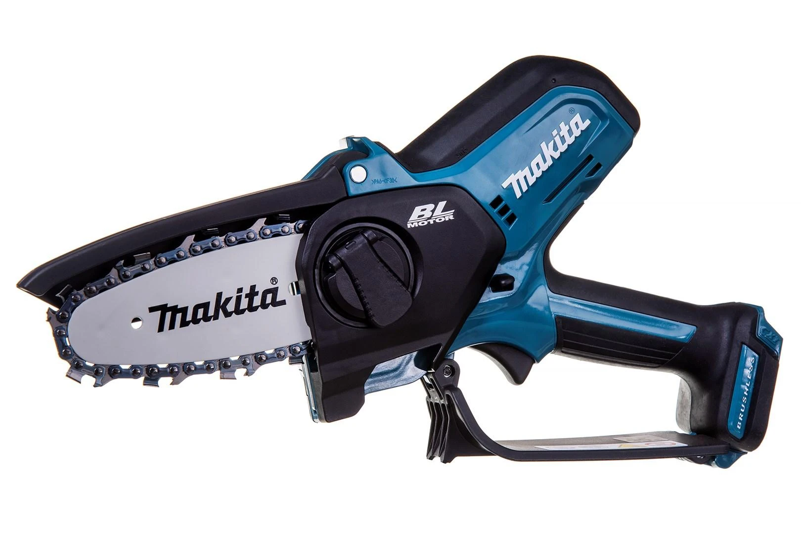 MAKITA grandininis gen4jimo pjūklas 12V UC100DZ01 10cm be akumuliatoriaus ir kroviklio