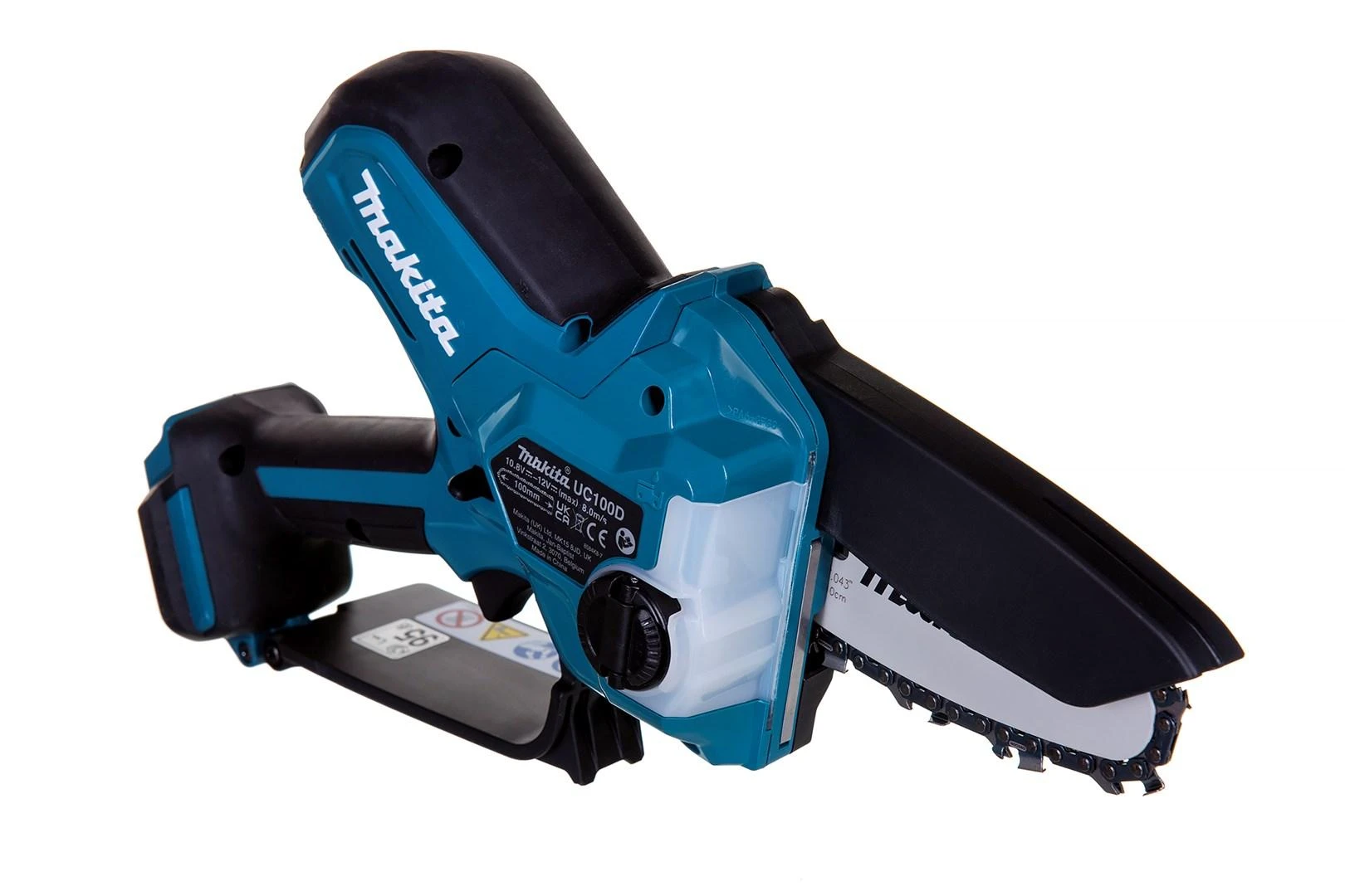 MAKITA grandininis gen4jimo pjūklas 12V UC100DZ01 10cm be akumuliatoriaus ir kroviklio