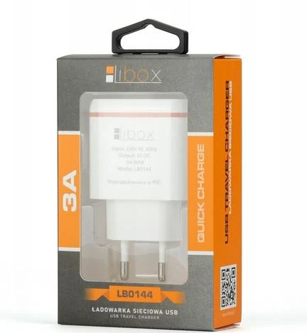 Libox LB0144 įkroviklis 1x USB-A 3 A (LB0144)