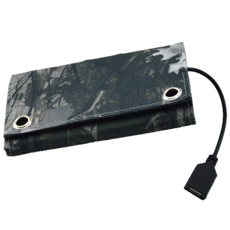 Įkroviklis PowerNeed ES-5 (USB 2.0, kamufliažinė spalva)