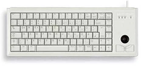 Klaviatūra CHERRY COMPACT Pilkas - TRACKBALL USB US LAYOUT EUR