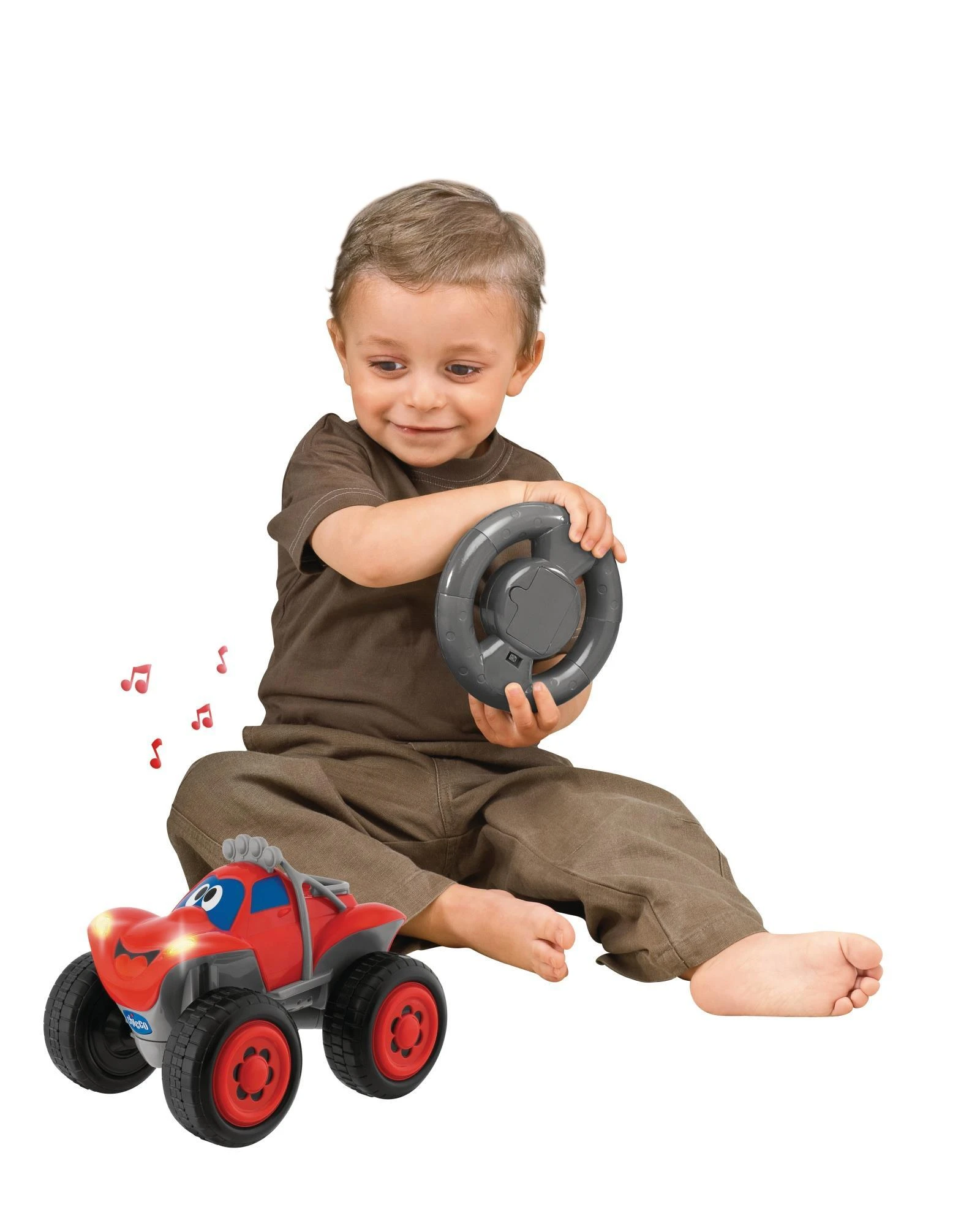 Chicco TURBO TEAM automobilis Billy big wheels, raudonas, 00061759200000