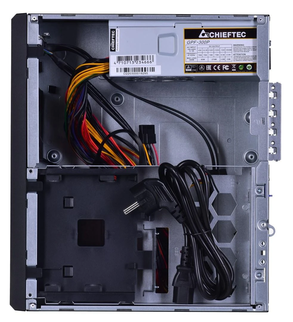 Kompiuterio korpusas CHIEFTEC BE-10B-300  2xUSB 3.0 2xUSB 2.0 PSU included 300W 80+ Bronze