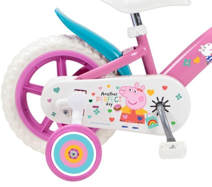 Vaikiškas Dviratis - TOIMSA Peppa Pig 12" Rožinis