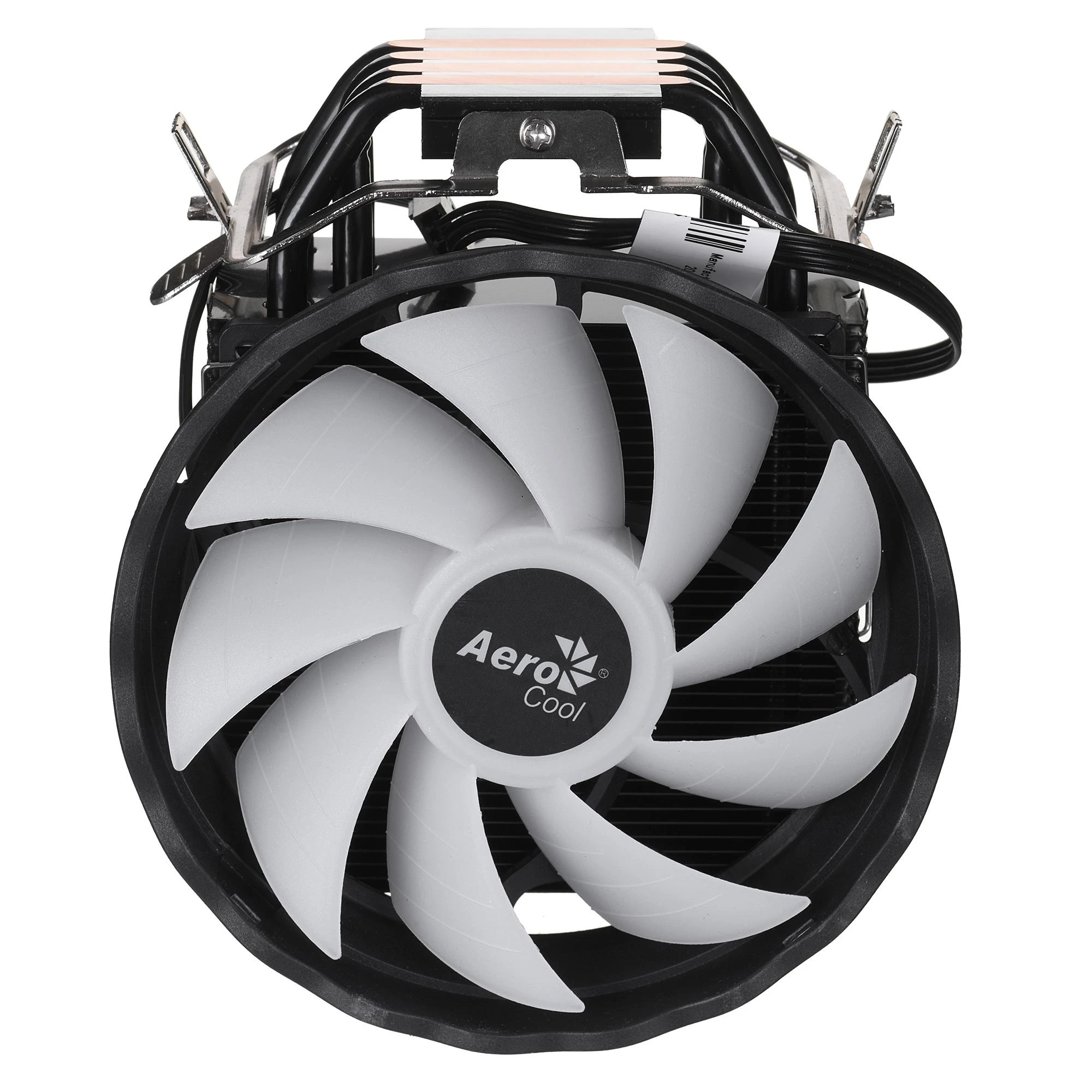 Aerocool Rave 4 procesoriaus aušintuvas su baltu sparnuote