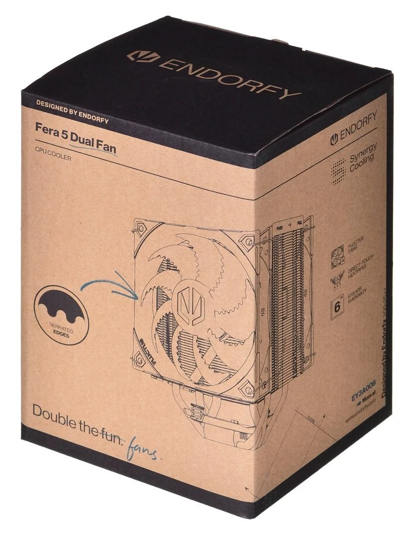 Coolingpl ENDORFY Fera 5 Dual Fan CPU Cooler