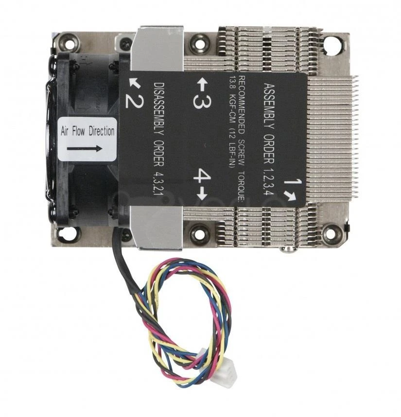 Supermicro SNK-P0068APS4 kompiuterio aušinimo komponentas Procesorius Aušintuvas 6 cm