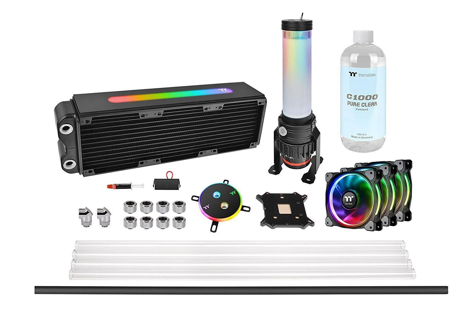 Thermaltake Pacific M360 Plus D5 Skysčio aušinimo rinkinys 12 cm