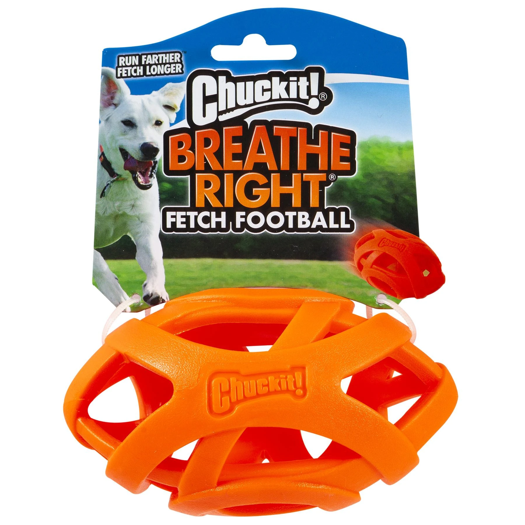 Chuckit! „Breathe Right Fetch“ futbolas 8 cm