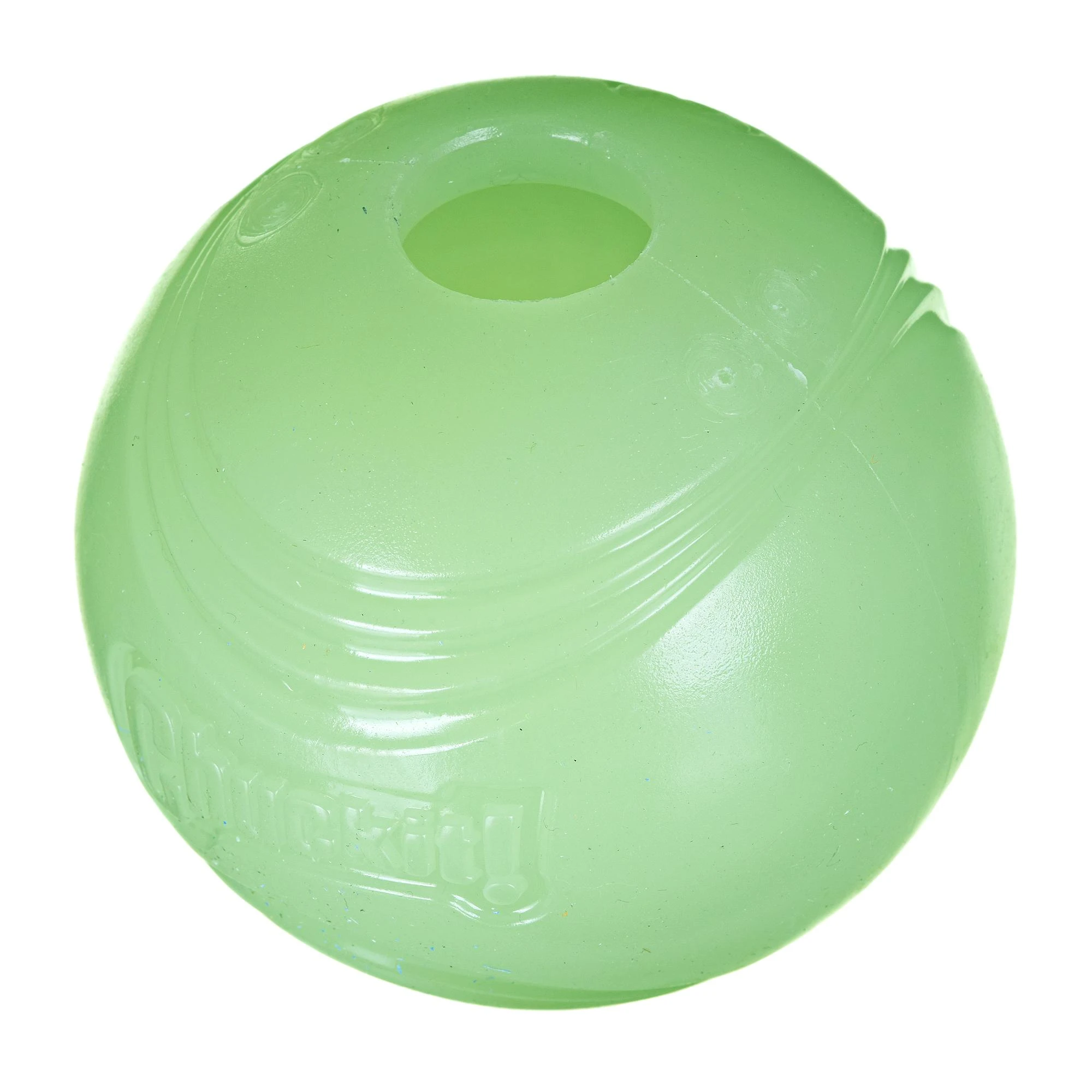 Chuckit! Max Glow tamsoje šviečiantis kamuoliukas šunims, 6 cm