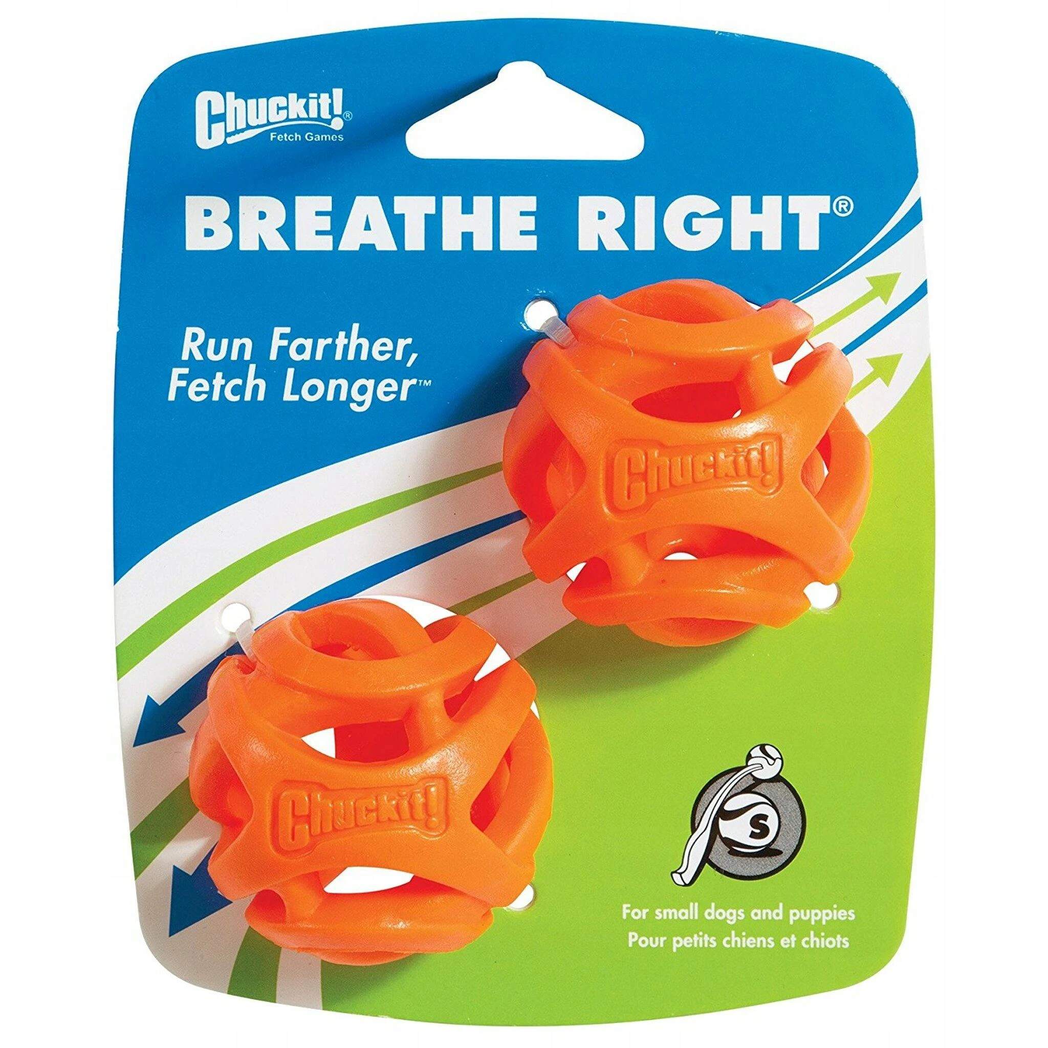 Chuckit - „Breathe Right“ atėmimo kamuoliukai - maži - 2 vnt. - (CHUC31931)
